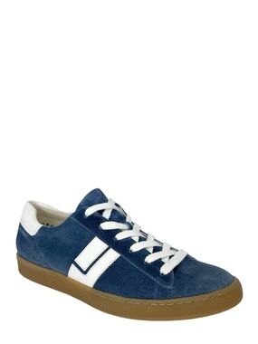 NEW Paul Green Renner Sneaker Blue Suede White Leather Women’s Size 9.5 New